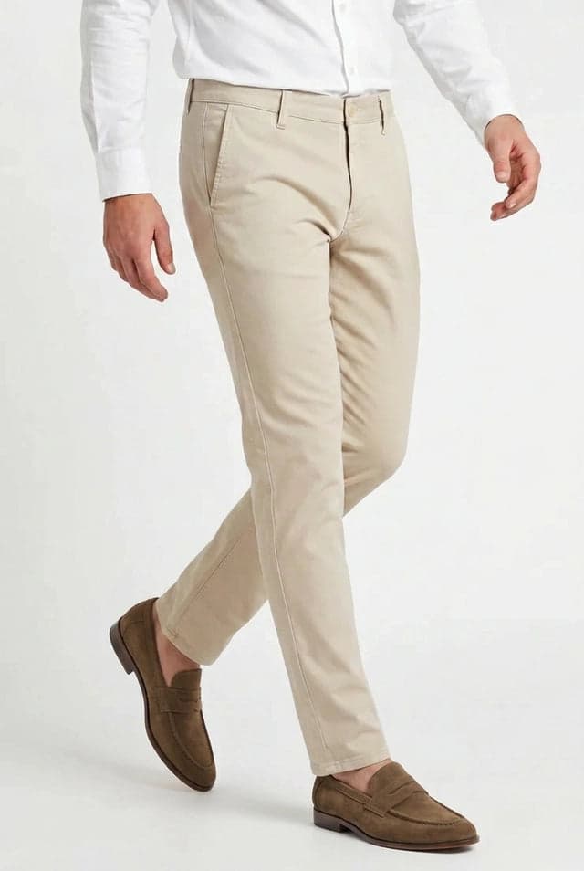 Pennyloafer suede bruin