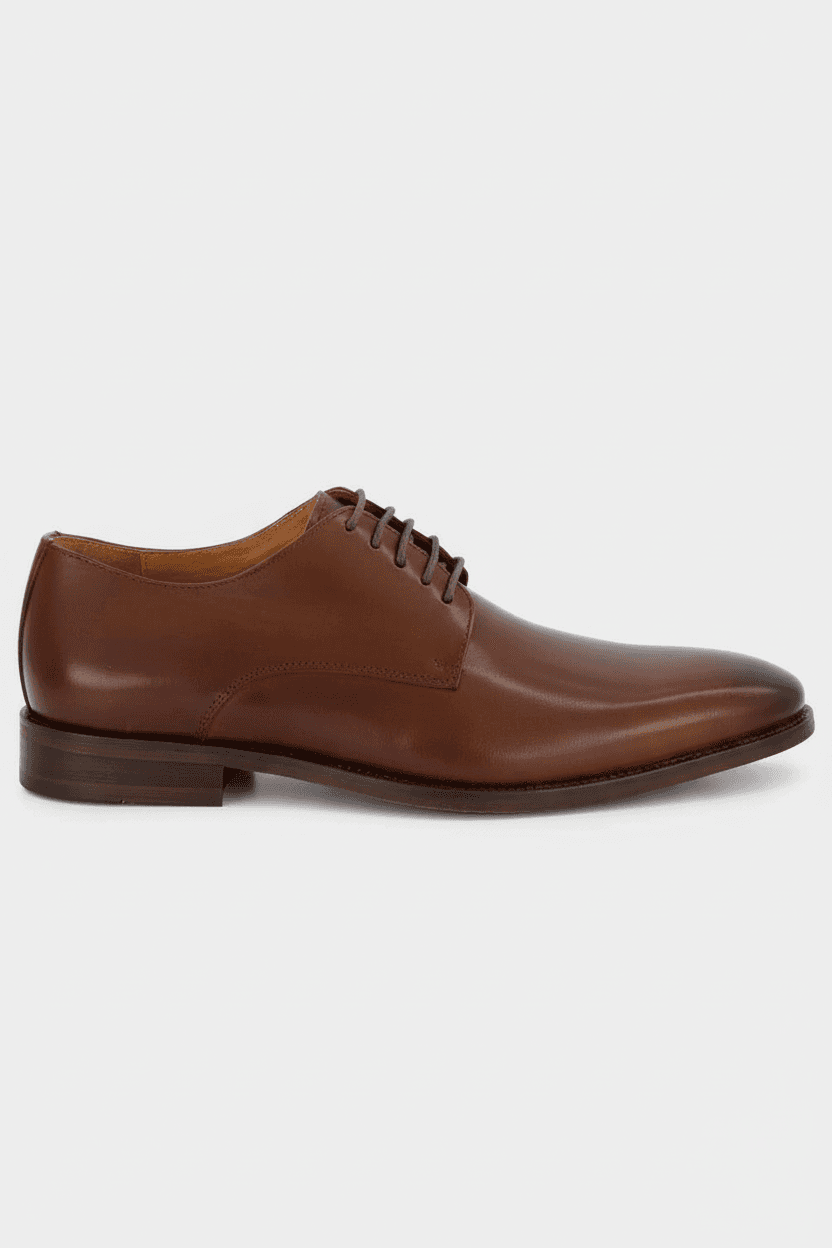 Veterschoen glad tan